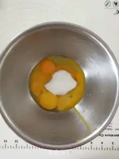 Make Chocolate Olio rolls step 1
