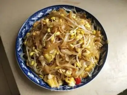 Make White mushrooms, tofu step 2