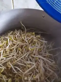 Make Cold bean sprouts step 5