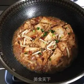 Make White mushrooms, tofu step 6