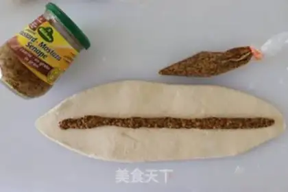 Make French mustard seed sausage bread step 9