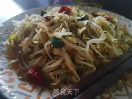 Make Cold bean sprouts step 9