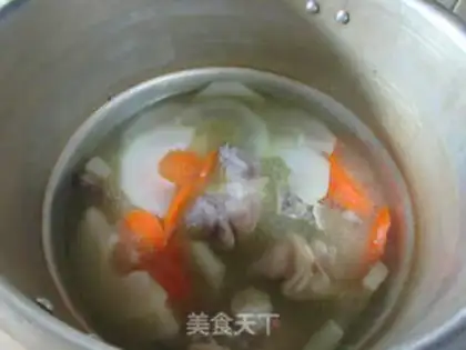Make ♪ Carrot bouquet pig hoof soup ♪ step 8