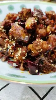 Make Sichuan chili chicken step 10