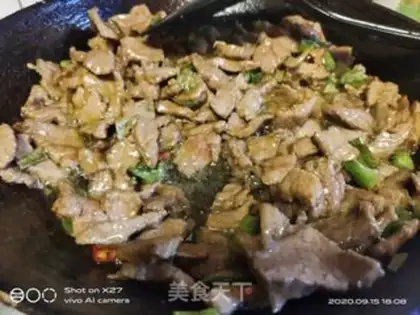 Make Pepper beef step 4