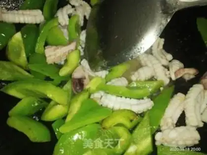 Make Squid pepper step 8