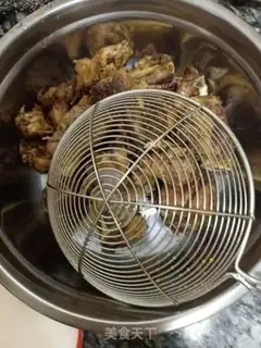 Make Dry pan ribs and rabbits step 3