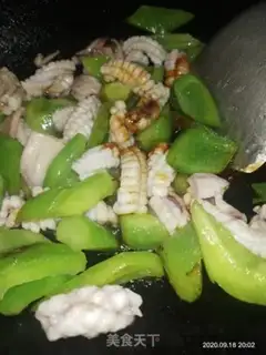 Make Squid pepper step 9