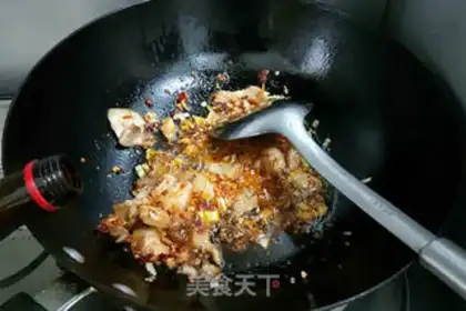 Make Five flowers for tofu step 3