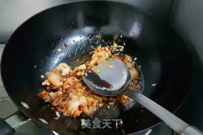 Make Five flowers for tofu step 4