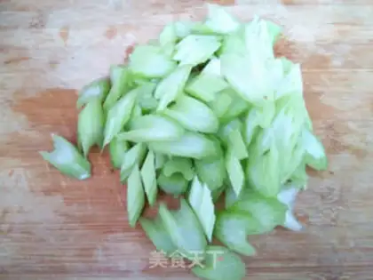 Make Celery and meat step 4