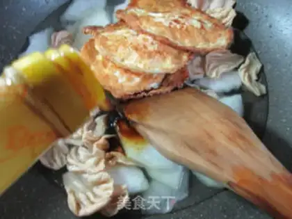 Make Sour chicken wings and eggs step 5