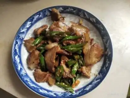 Make Pyramid fried pork step 9