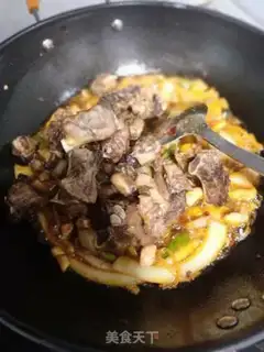 Make Dry pan ribs and rabbits step 8