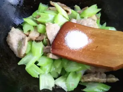 Make Celery and meat step 7