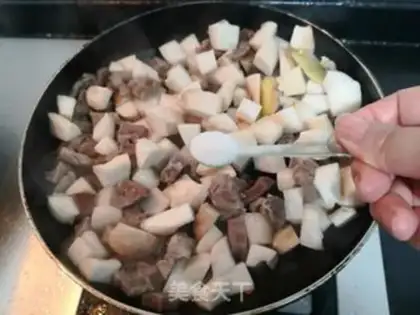 Make Apricot beef step 11