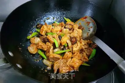 Make Five flowers for tofu step 9