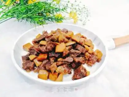 Make Apricot beef step 17