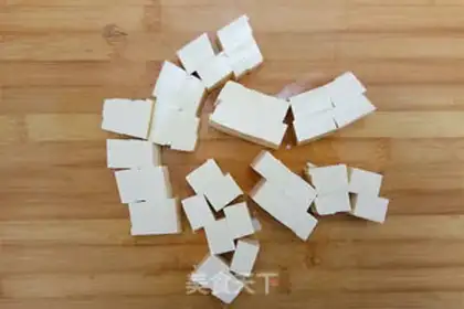 Make Fish and tofu step 1