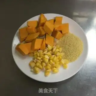 Make Pumpkin corn paste step 0