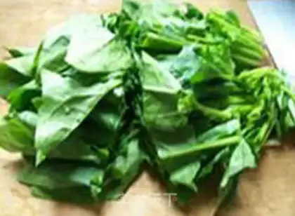Make Watermelon, spinach step 2