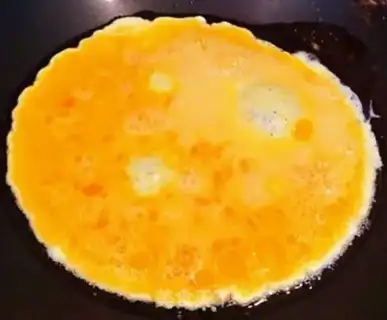 Make ♪ Orchid mushroom fried eggs ♪ step 3