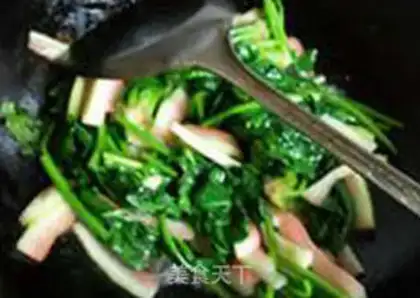 Make Watermelon, spinach step 6