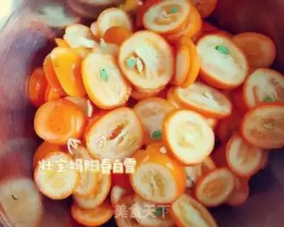 Make Ice cream and orange sauce step 1