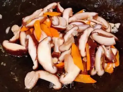 Make ♪ Orchid mushroom fried eggs ♪ step 6