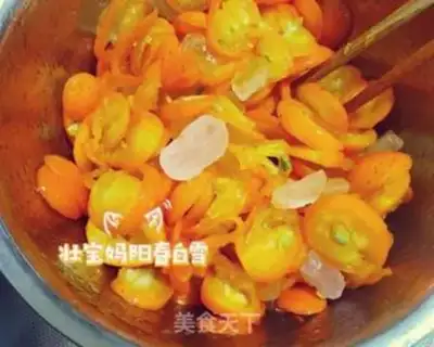 Make Ice cream and orange sauce step 3