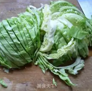 Make A cabbage and a fan step 4