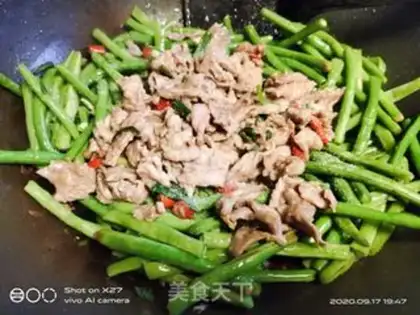 Make Beef with beans step 7