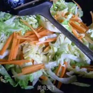 Make A cabbage and a fan step 6