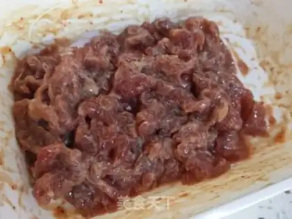 Make Onion beef step 2