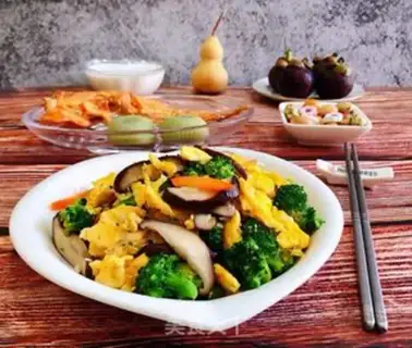 Make ♪ Orchid mushroom fried eggs ♪ step 14