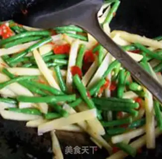 Make Pepper and potatoes step 7