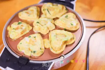 Make The cabbage egg muffin step 6