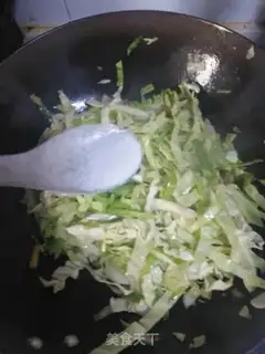 Make A caterer fan step 5