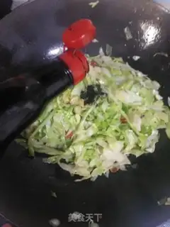 Make A caterer fan step 6