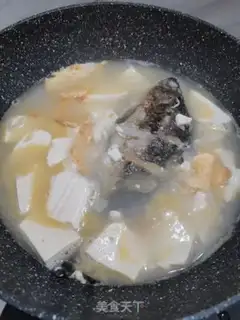 Make Tofu fish soup step 3