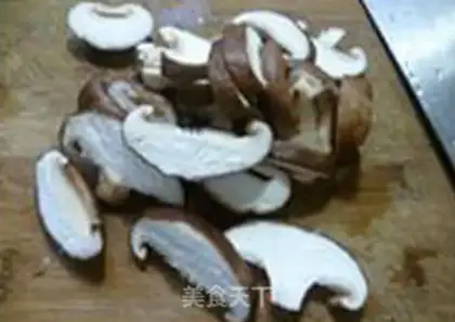 Make Seafood, mushrooms step 4
