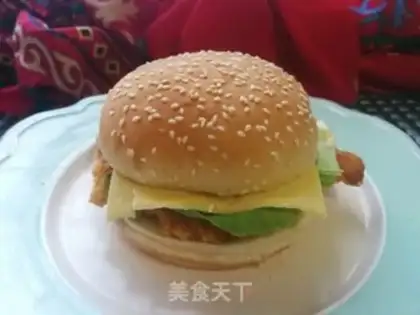 Make Chicken steak cheeseburger step 10