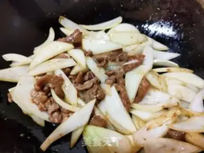 Make Onion beef step 10