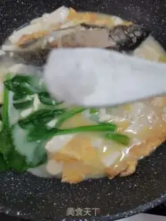 Make Tofu fish soup step 5