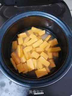 Make Pumpkin rice step 3