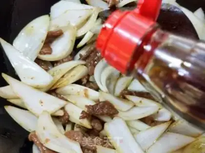 Make Onion beef step 11