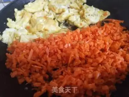 Make The cabbage carrot bun step 4
