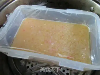 Make Crab stick chicken cake step 9