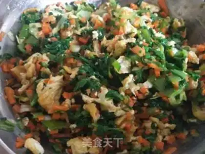 Make The cabbage carrot bun step 7