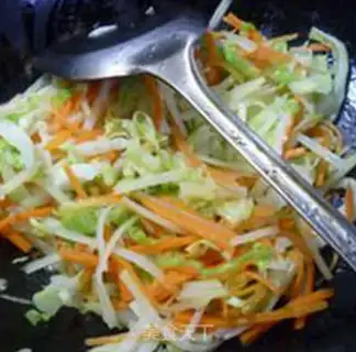 Make Carrots and cabbage potatoes step 7